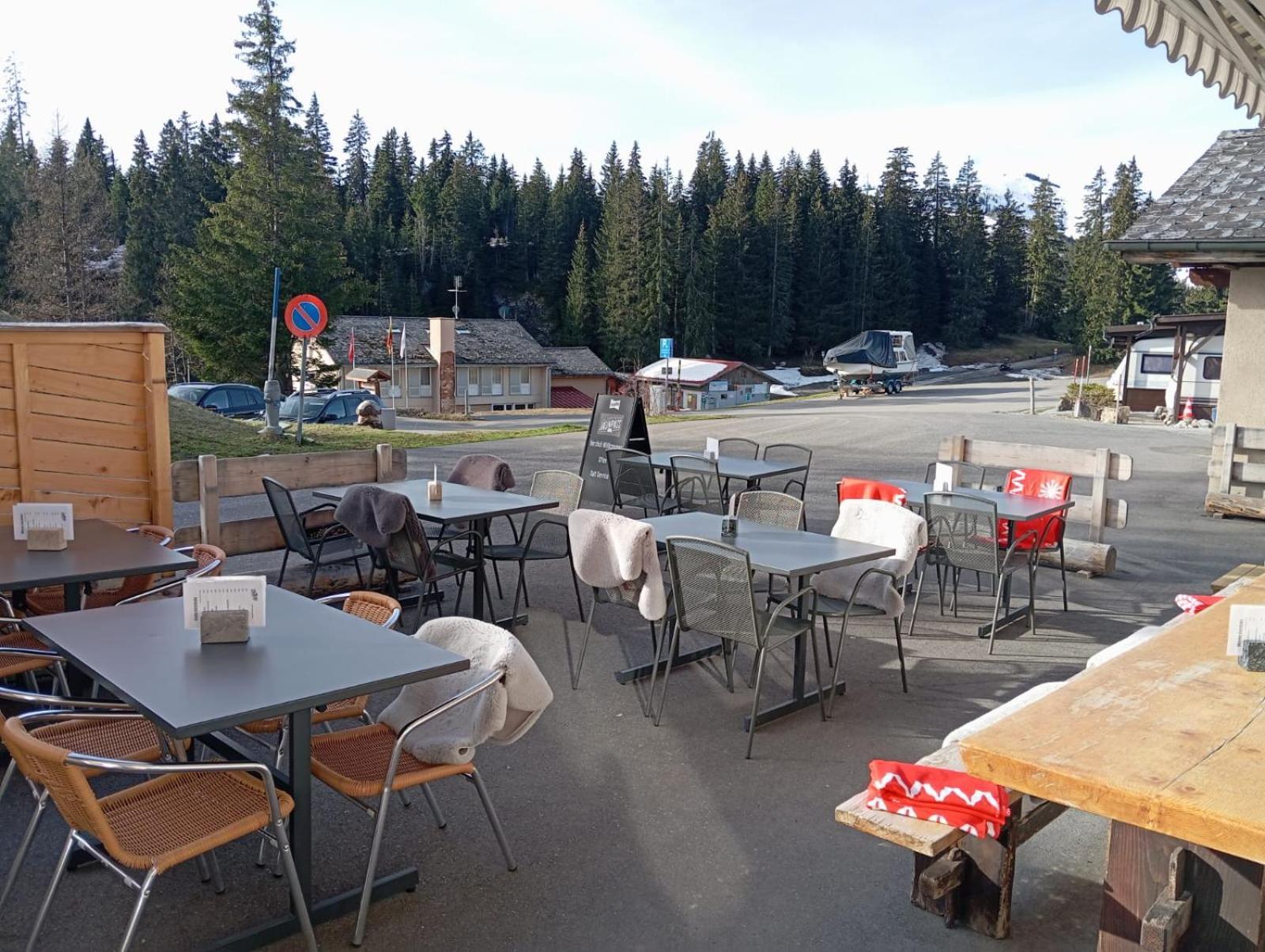 Chambre Double Doppelzimmer Camping Jaunpass Boltigen Exteriör bild