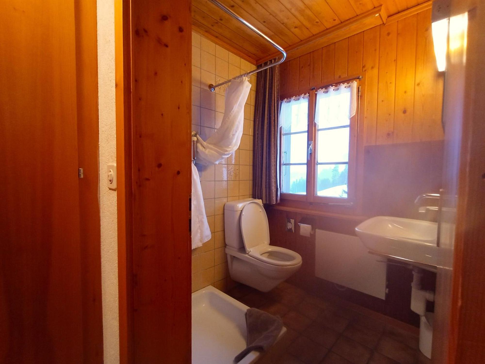 Chambre Double Doppelzimmer Camping Jaunpass Boltigen Exteriör bild
